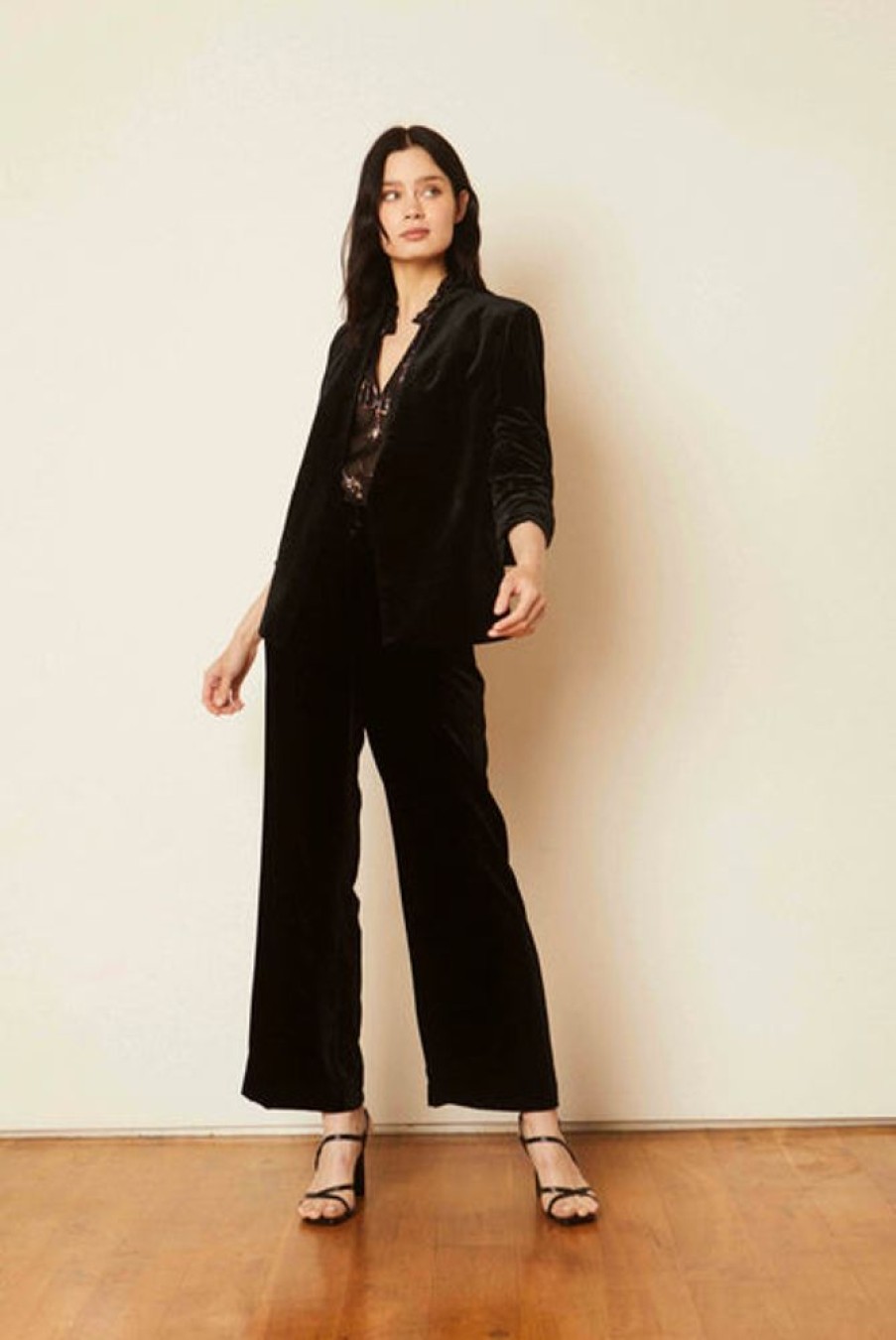 Apparel Caballero | Haven Velvet Pant Black