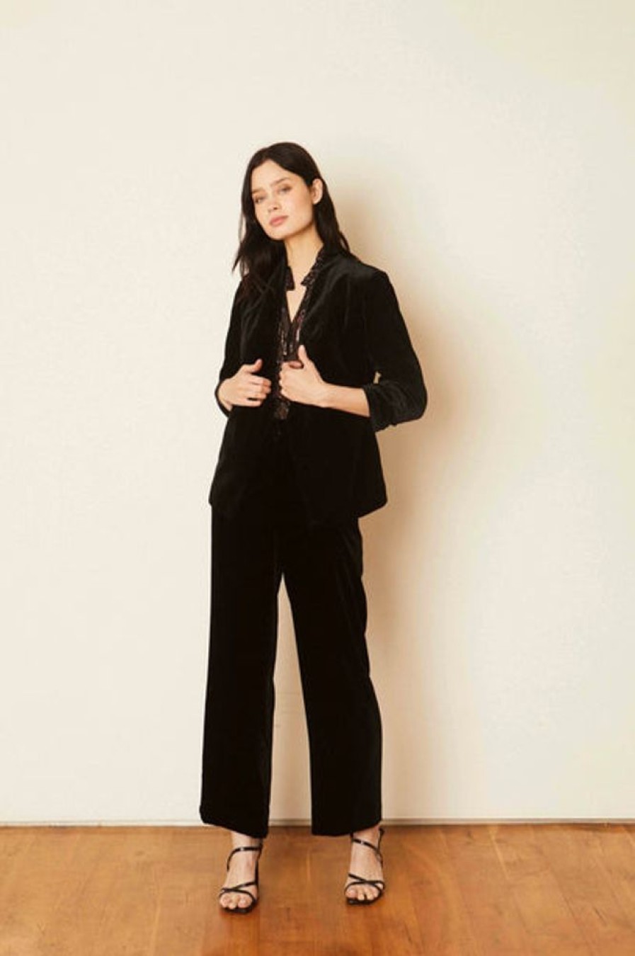 Apparel Caballero | Haven Velvet Pant Black