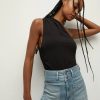 Apparel Veronica Beard | Aziza Top Black