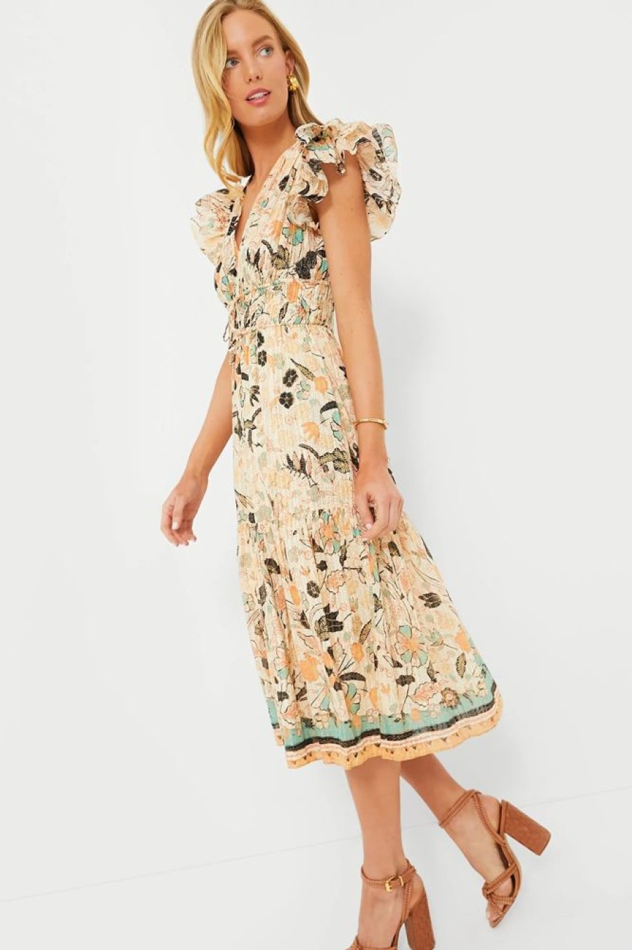 Apparel Ulla Johnson | Angelica Dress Pearl Flora