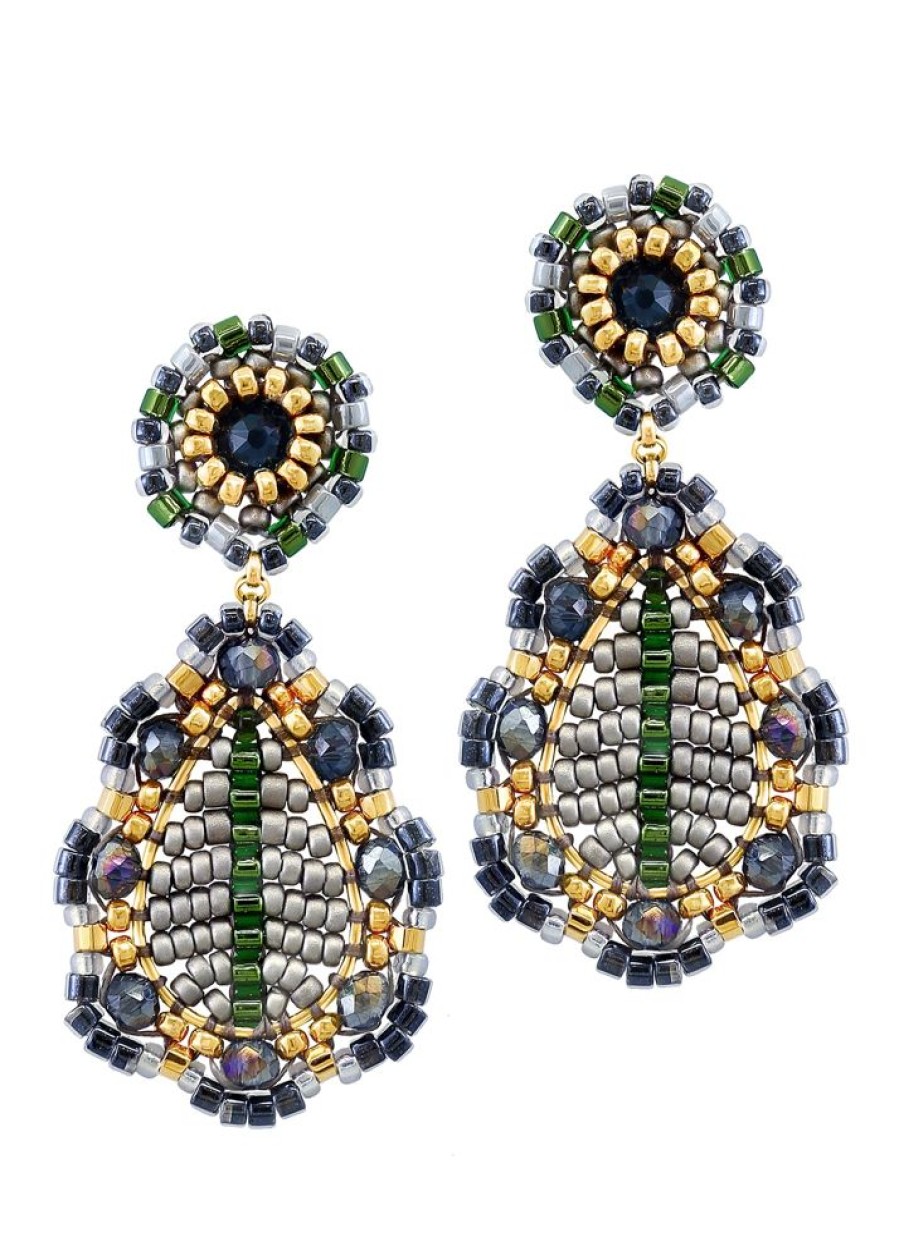 Jewelry + Accessories Miguel Ases Earrings | Ma E24104 Earrings