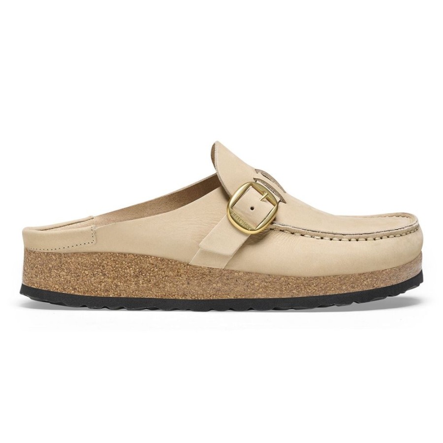 Shoes Birkenstock | Buckley Nubuck Leather Sandcastle