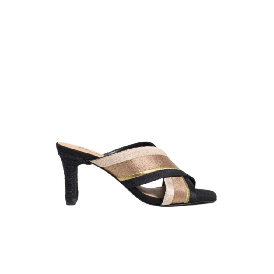 Shoes Castaner X DVF | Dvf 156 Taupe/ Black/ Natural