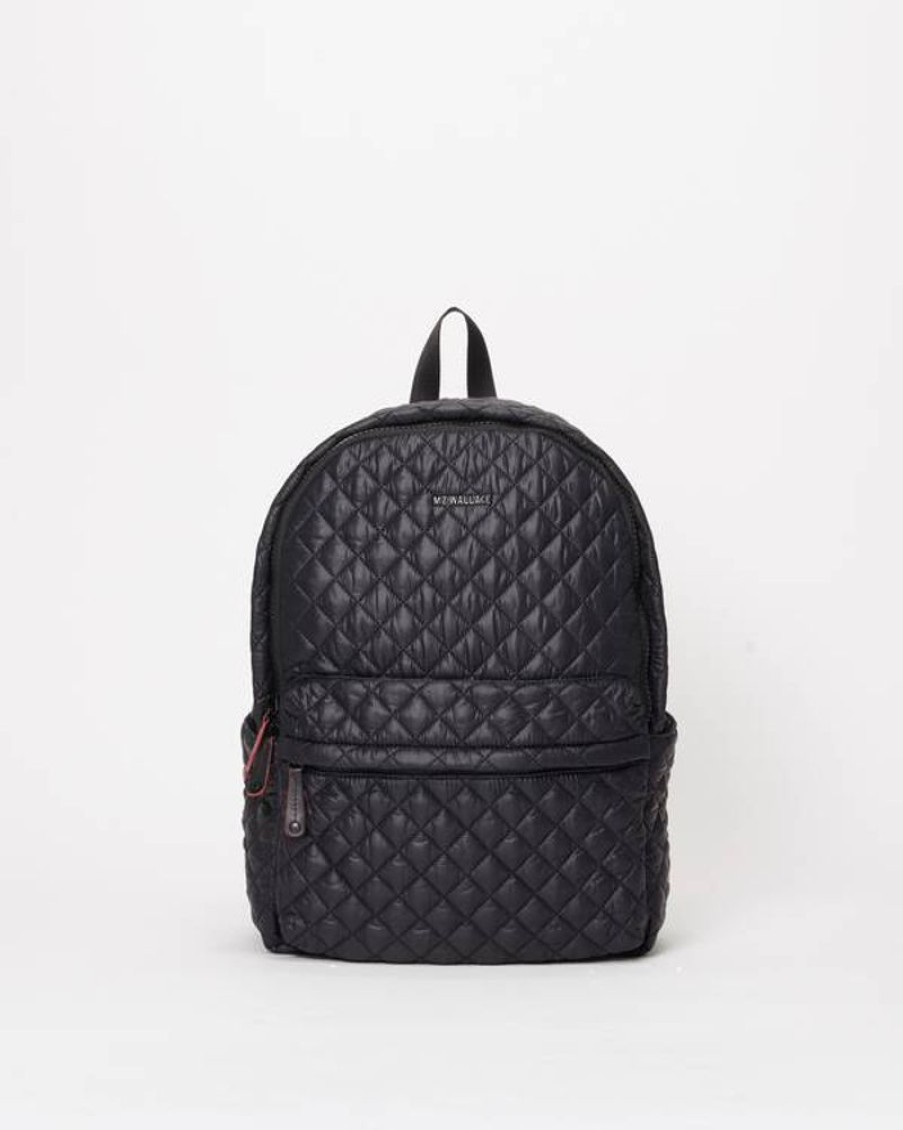 Handbags MZ Wallace | Metro Backpack Deluxe Black