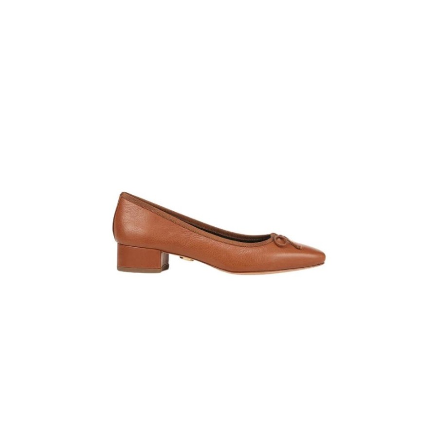 Shoes Veronica Beard - Shoes | Cecile Ballet Pump Caramel