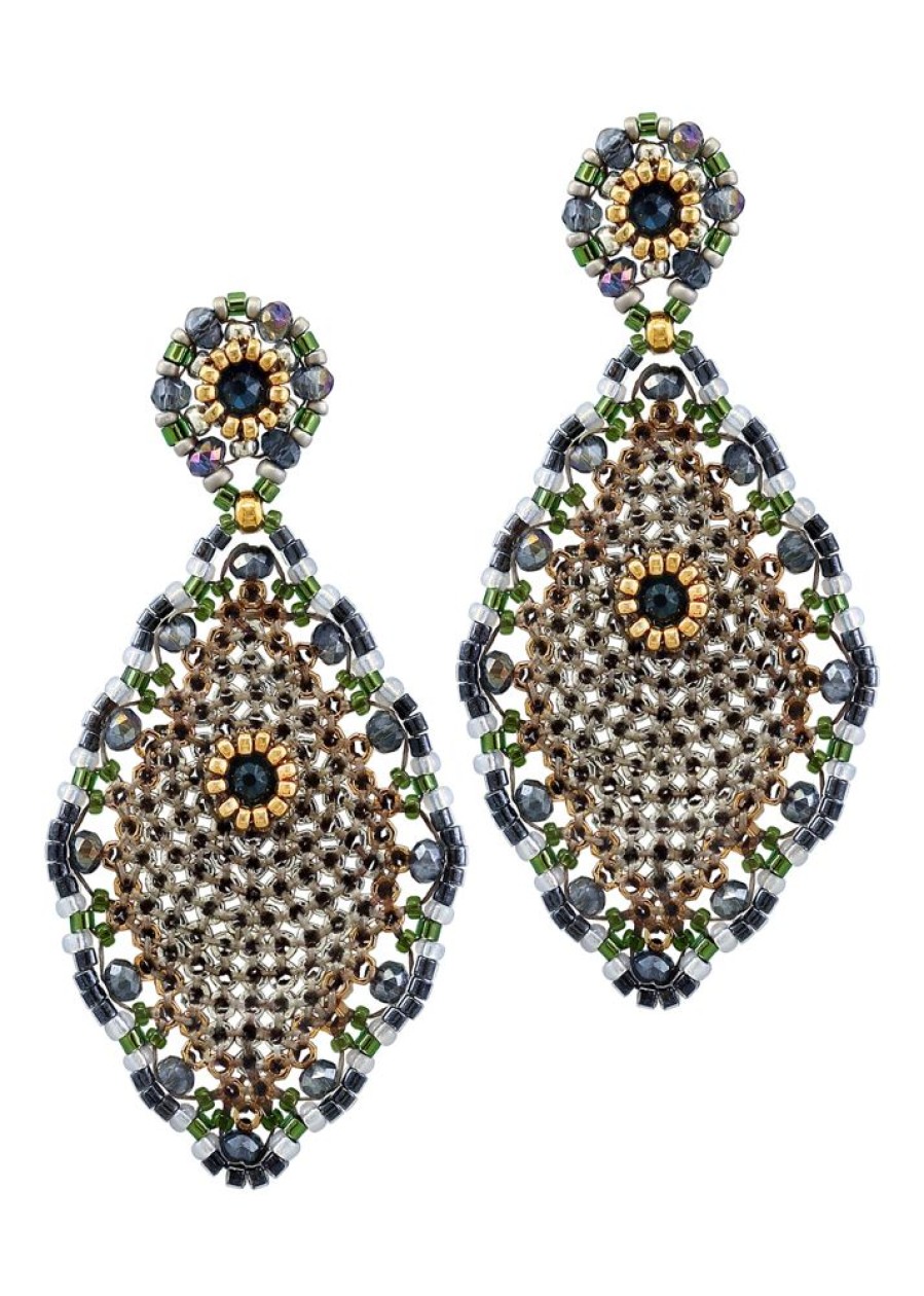 Jewelry + Accessories Miguel Ases Earrings | Ma E24117 Earrings