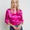 Apparel L'Agence | Dani 3/4 Sleeve Blouse Star Ruby