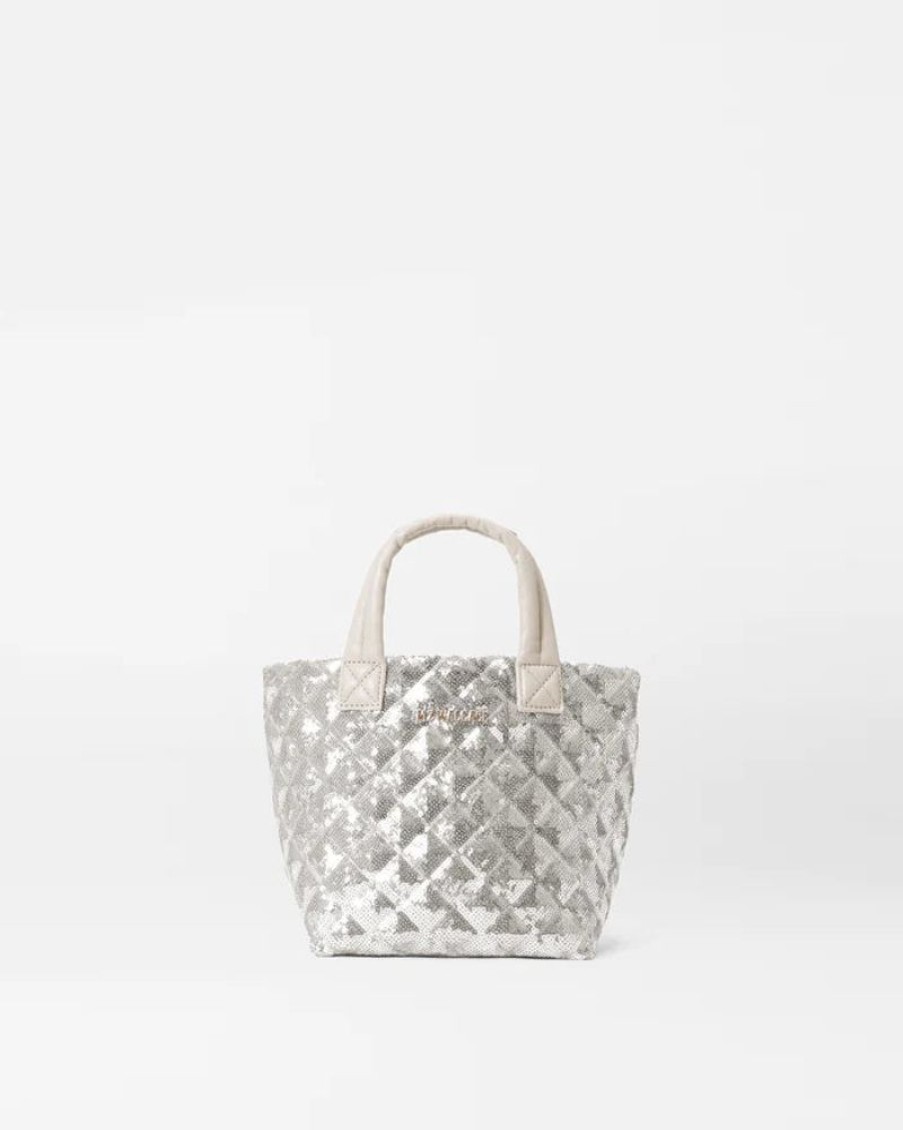 Handbags MZ Wallace | Metro Tote Deluxe Micro Ice Sequin