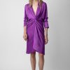 Apparel Zadig & Voltaire | Rozo Satin Dress Goa