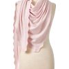 Jewelry + Accessories Alpine Cashmere Scarves | Ruffle Tri Wrap Ballet