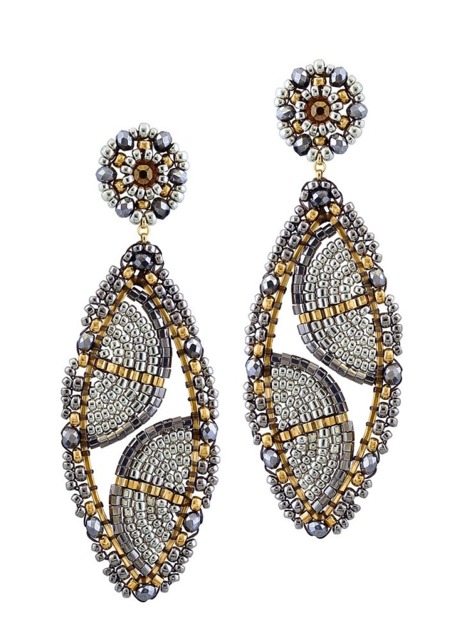 Jewelry + Accessories Miguel Ases Earrings | Ma E24305 Earrings