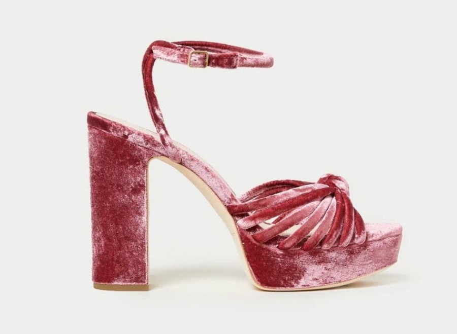 Shoes Loeffler Randall Shoes | Rivka Knot Platform Sandal Tea Rose