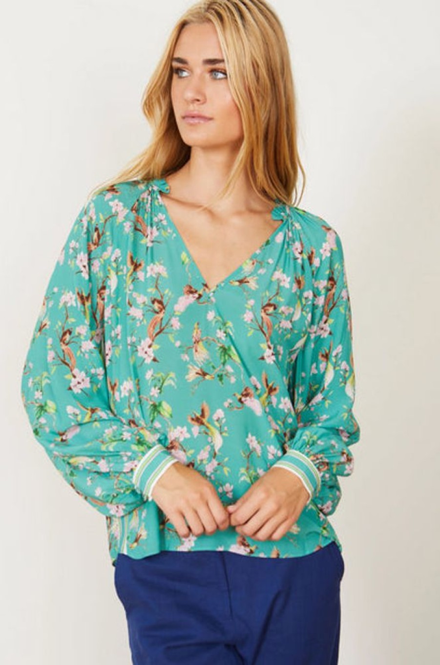 Apparel Caballero | Miki Top Birds In Paradise