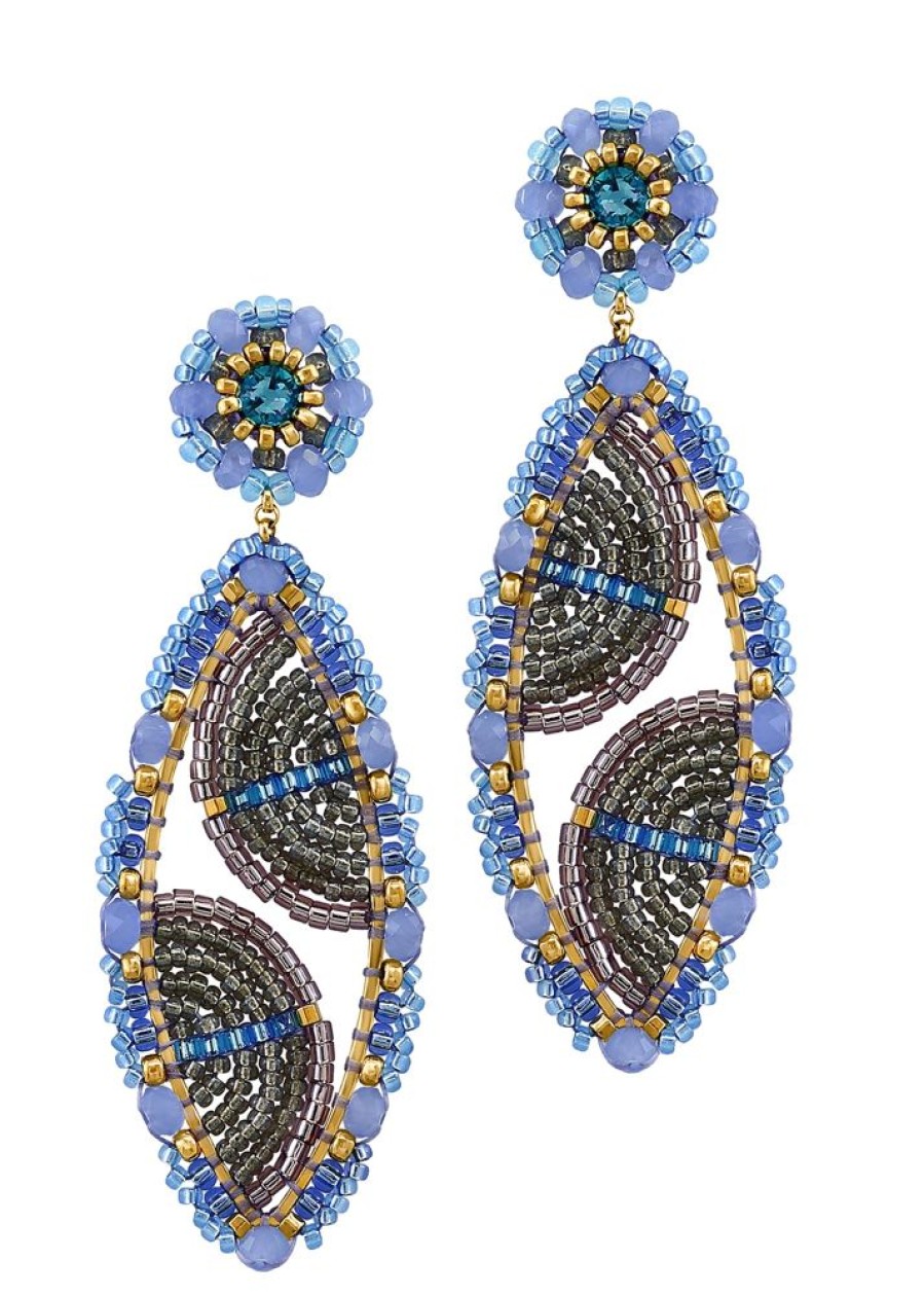 Jewelry + Accessories Miguel Ases Earrings | Ma E24005 Earrings