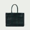 Handbags Loeffler Randall | Klara Woven Tote Forest/ Black