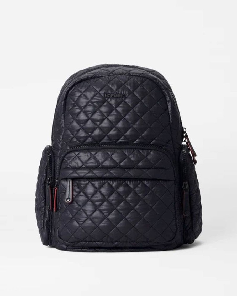 Handbags MZ Wallace | Pocket Metro Backpack Black