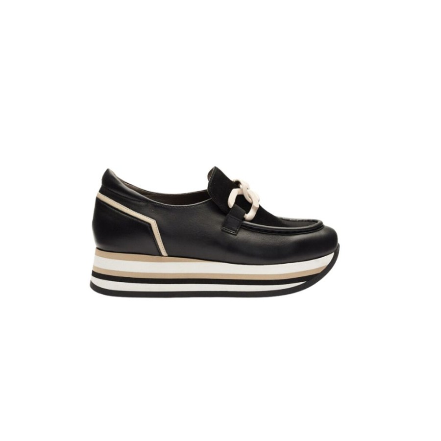 Shoes Softwaves | Cala Black/ Creme