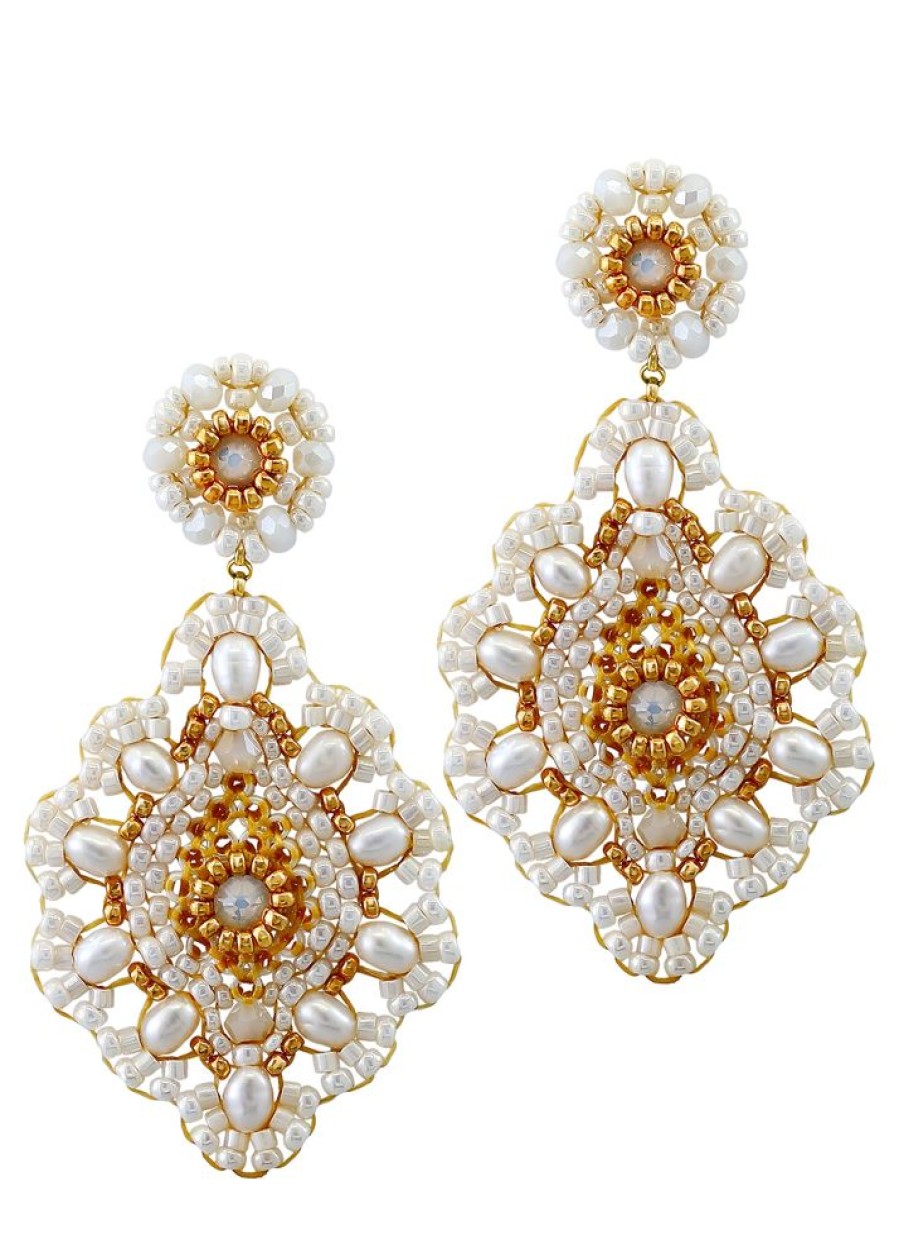 Jewelry + Accessories Miguel Ases Earrings | Ma E24422 Earrings