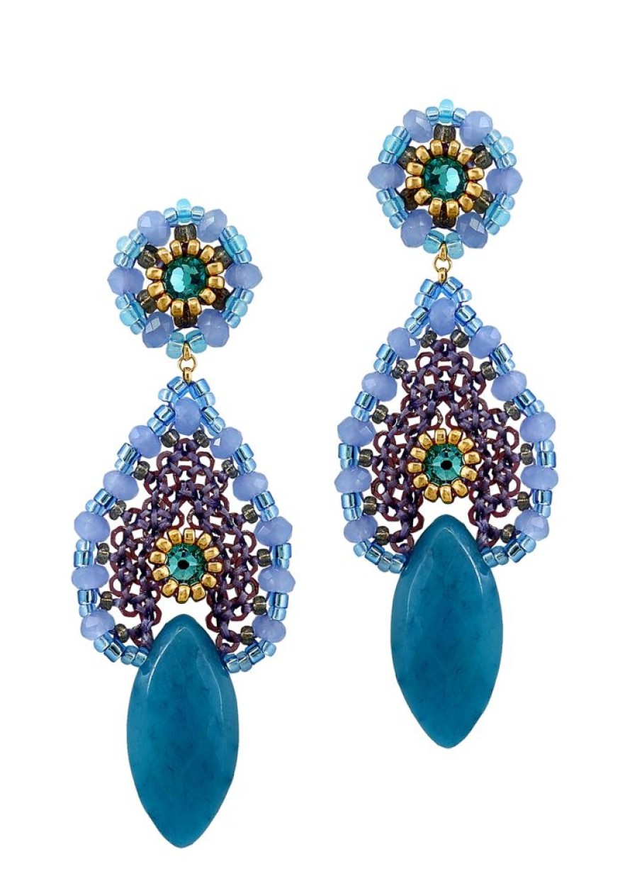 Jewelry + Accessories Miguel Ases Earrings | Ma E24006 Earrings