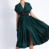 Apparel Karina Grimaldi | Briar Midi Dress Green