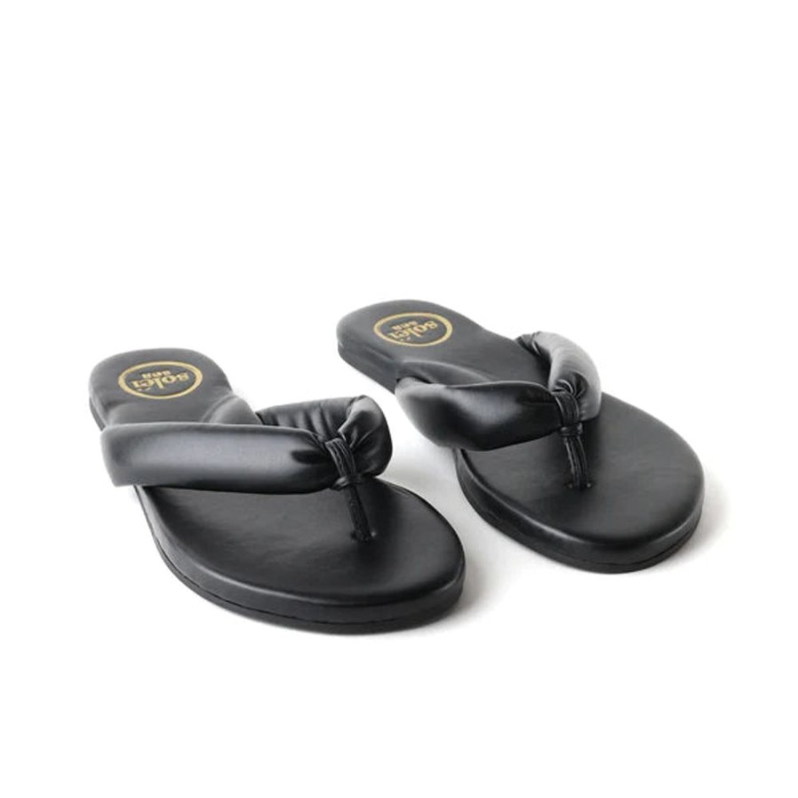 Shoes Solei Sea | Gisel Strap Sandal Noir