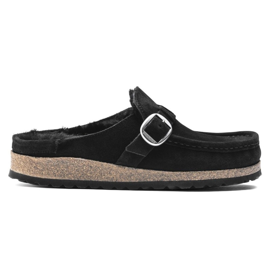 Shoes Birkenstock | Buckley Shearling Suede Black