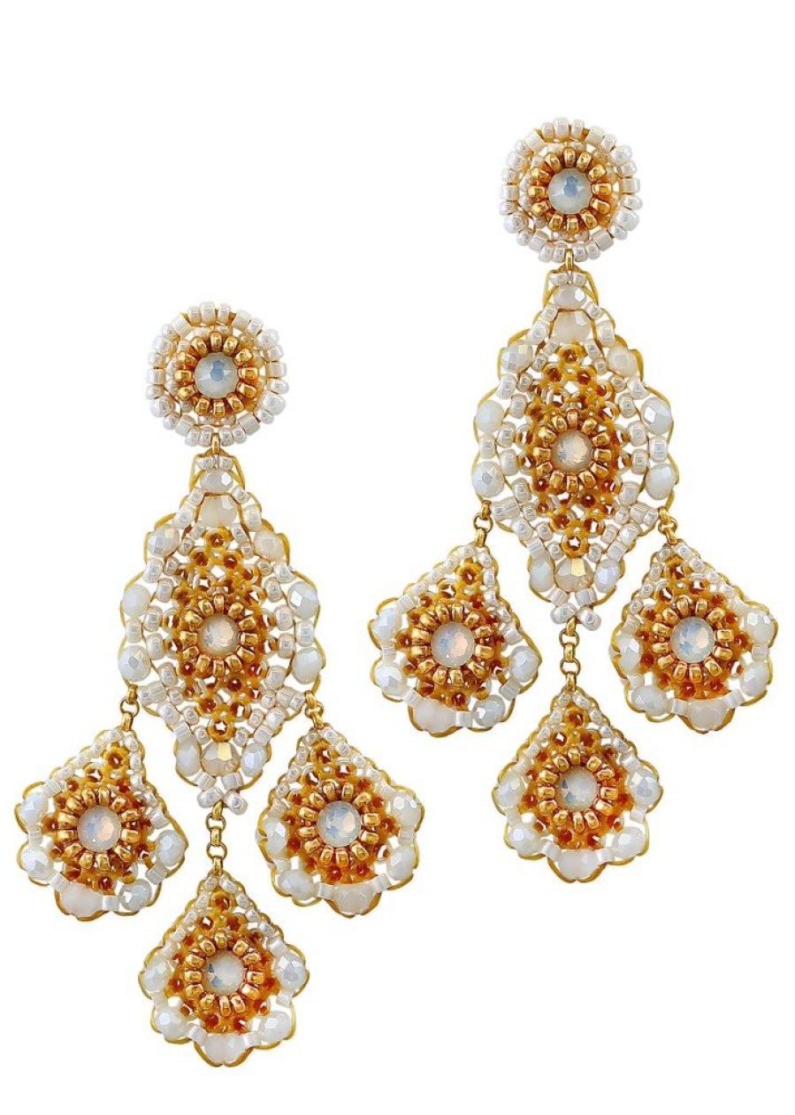 Jewelry + Accessories Miguel Ases Earrings | Ma E24415 Earrings