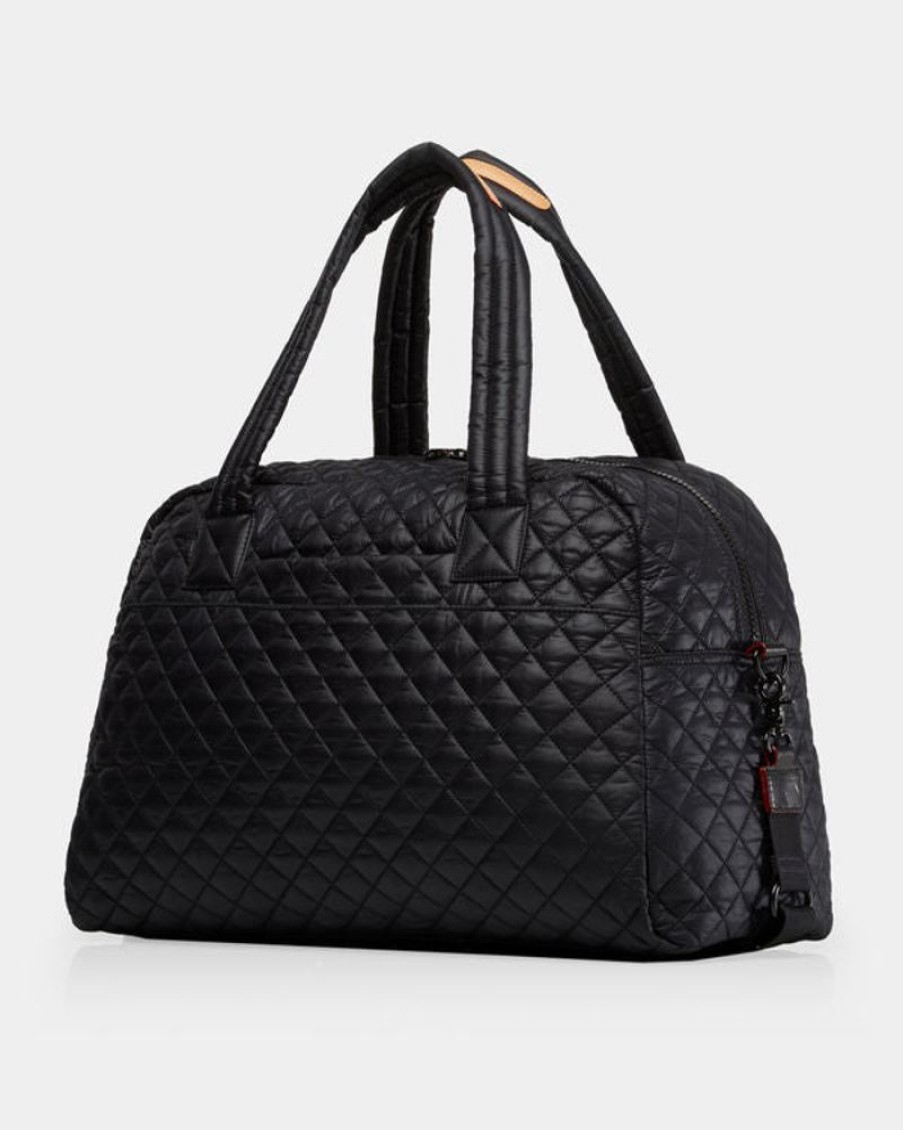 Handbags MZ Wallace | Jim Travel Bag Medium Black