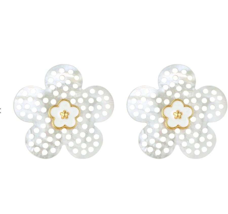 Jewelry + Accessories ASHA Earrings | Brigitta Stud