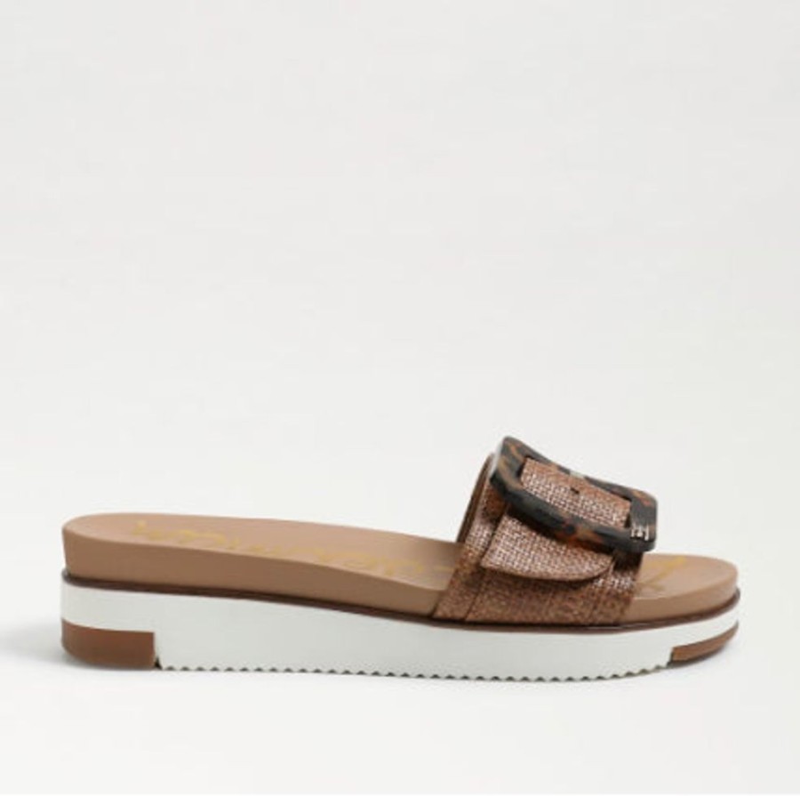 Shoes Sam Edelman | Ariane Slide Sandal Palermo Weave Cuoio