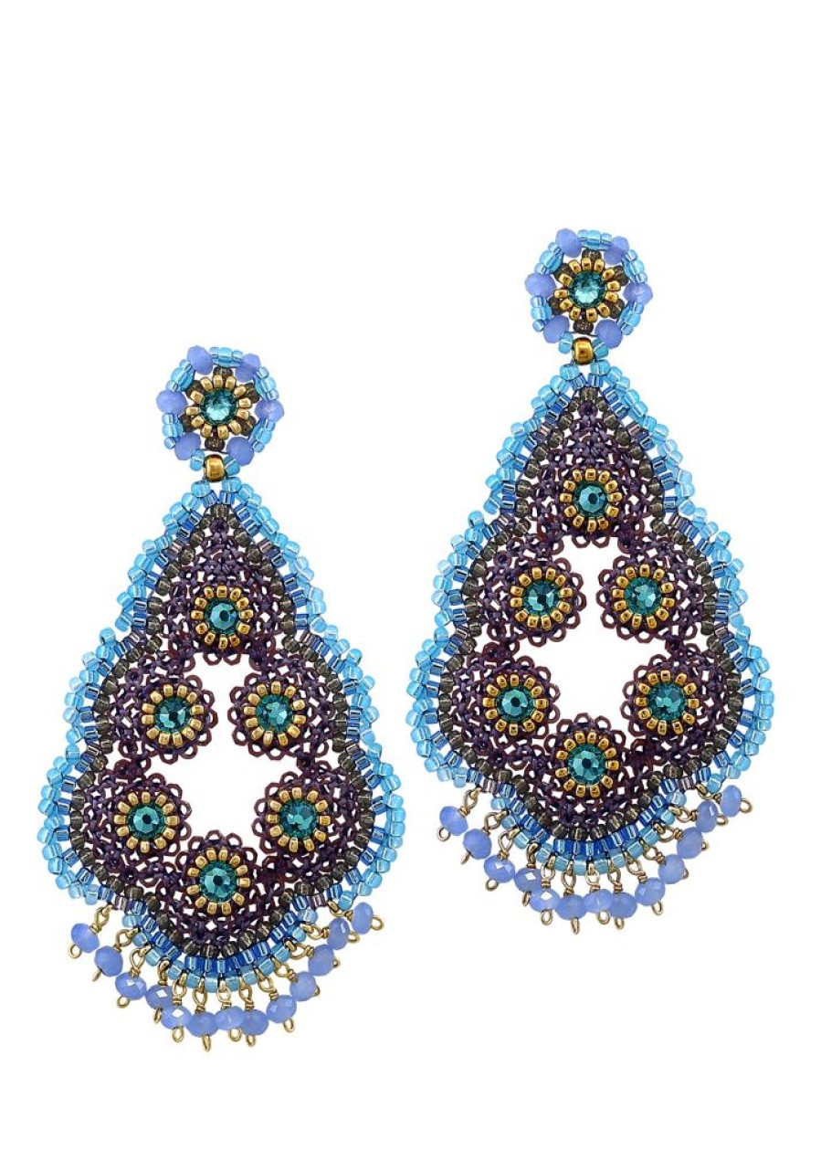 Jewelry + Accessories Miguel Ases Earrings | Ma E24025 Earrings