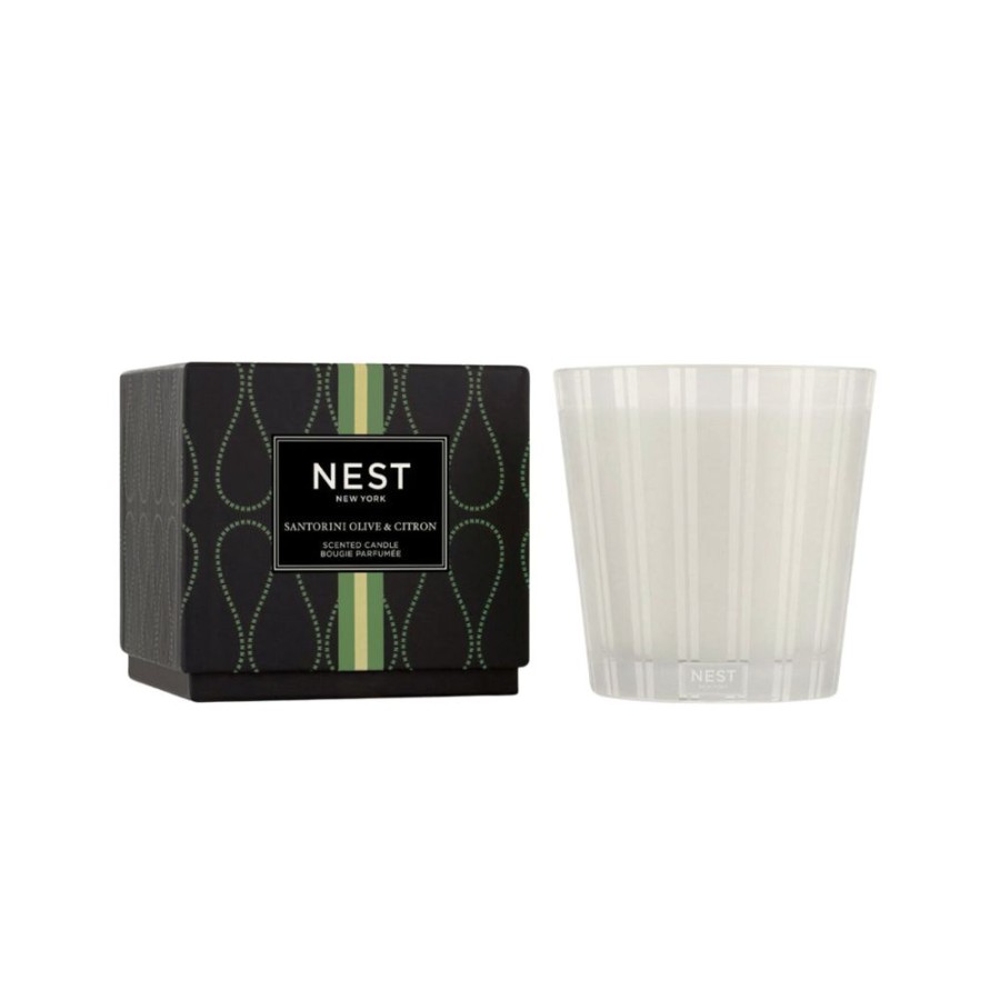 Jewelry + Accessories NEST Candles & Diffusers | 3 Wick Candle 21 Oz. Santorini Olive & Citron