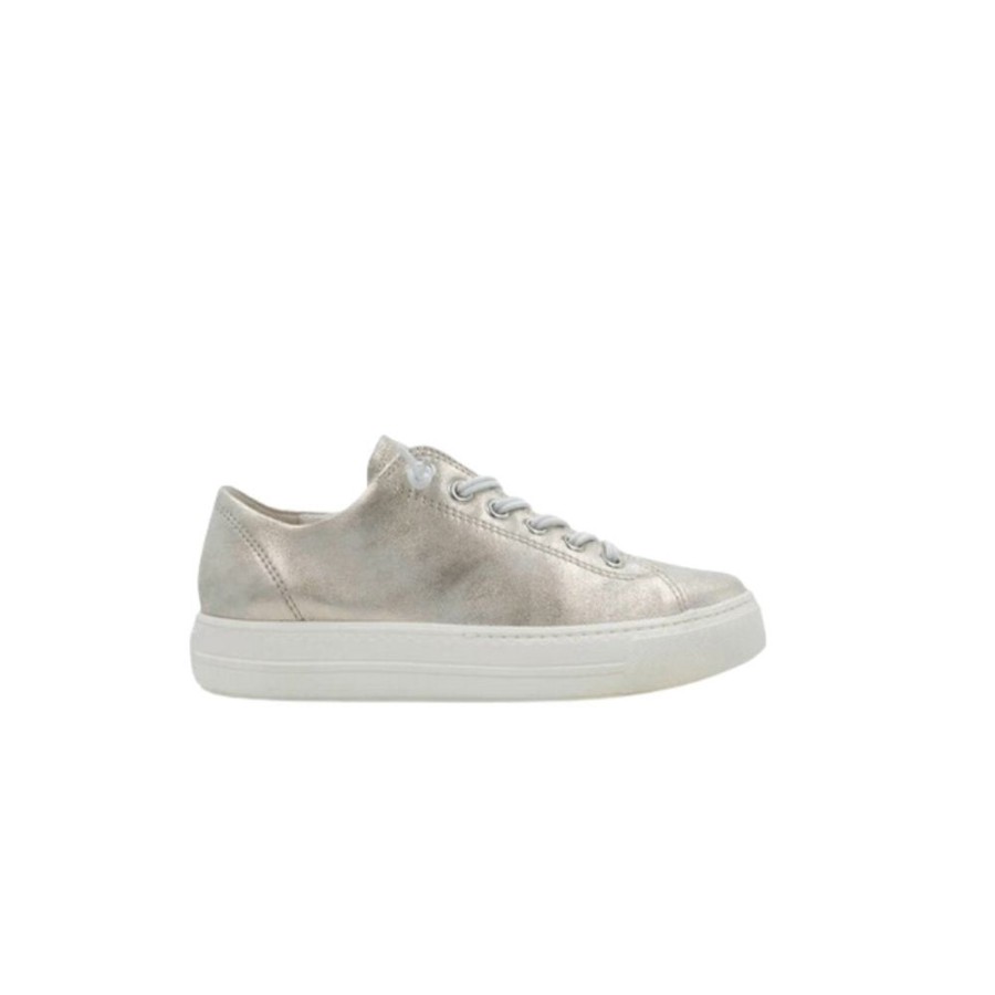 Shoes Paul Green | Hadley Sneaker Mineral Metallic Antic