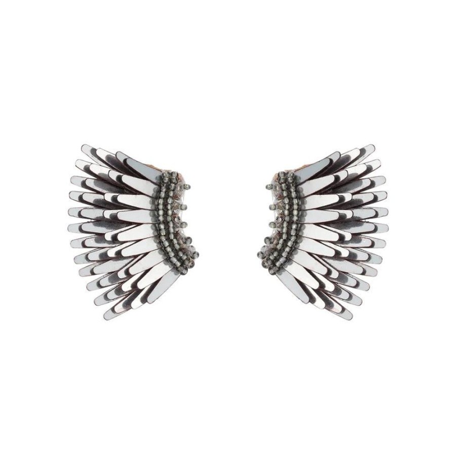 Jewelry + Accessories Mignonne Gavigan Earrings | Micro Madeline Earrings Gunmetal