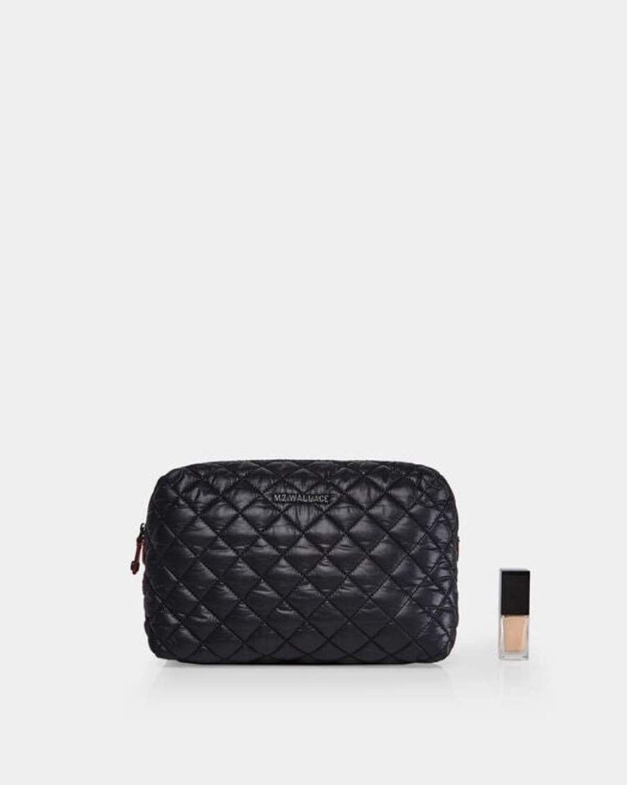 Handbags MZ Wallace | Mica Cosmetic Black