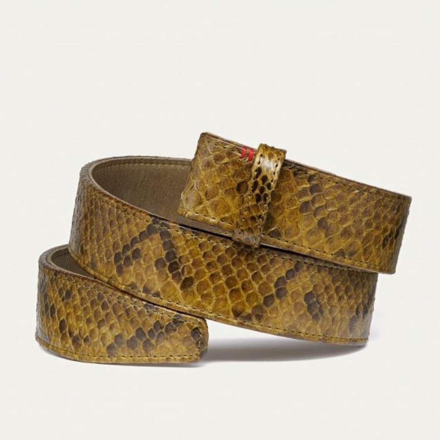 Jewelry + Accessories Claris Virot Belts | Python Belt Kaki