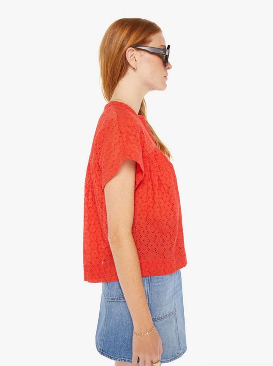 Apparel Mother | The Pop Your Top High Risk Red