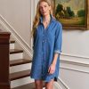 Apparel Frank & Eileen | Mary Classic Shirtdress Vintage Stonewashed Indigo