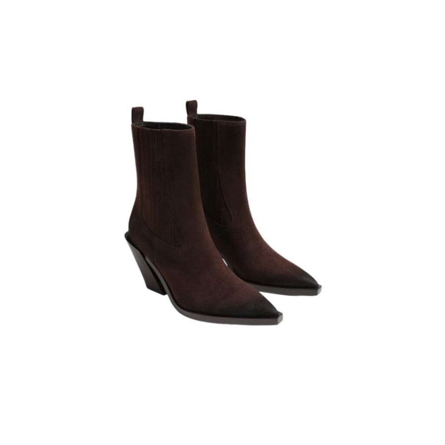 Shoes Sam Edelman | Mandey Bootie Suede Chocolate