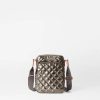 Handbags MZ Wallace | Metro Crossbody Moondust Metallic Lacquer