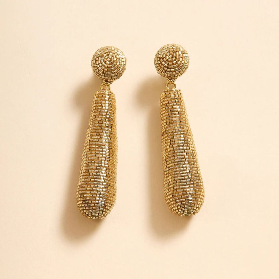 Jewelry + Accessories Mignonne Gavigan Earrings | Tivoli Drop Earrings Gold