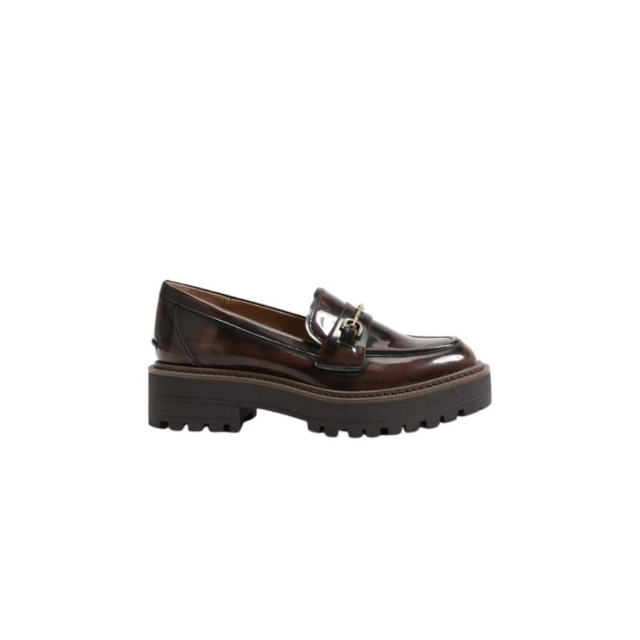 Shoes Sam Edelman | Laurs Lug Sole Loafer Chestnut