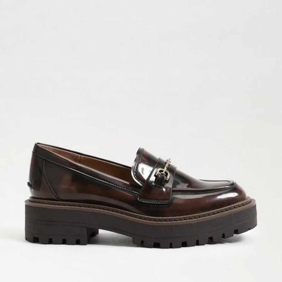 Shoes Sam Edelman | Laurs Lug Sole Loafer Chestnut