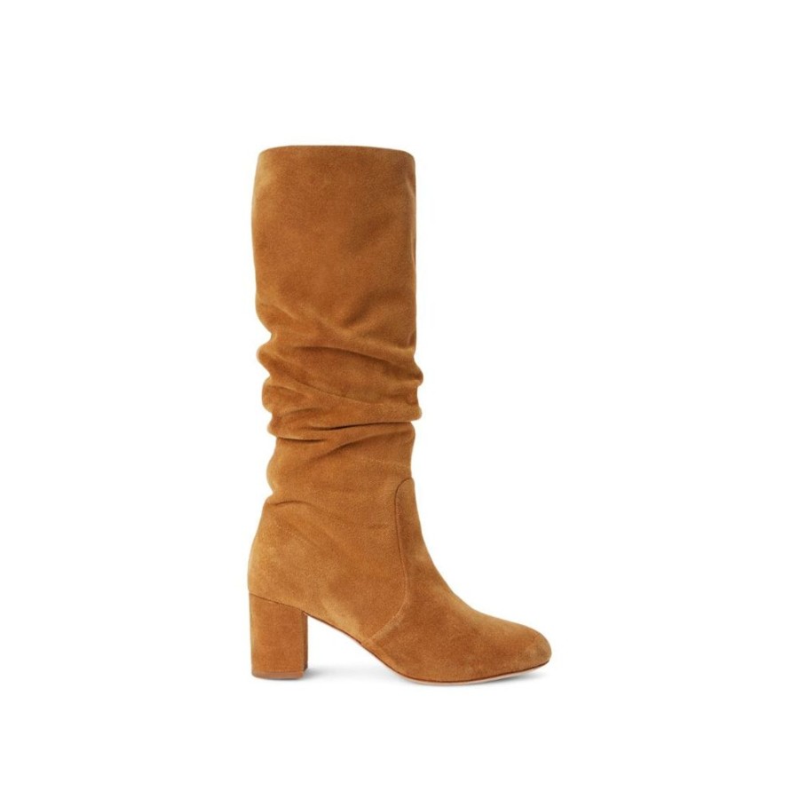 Shoes L'Agence Footwear | Ines Suede Caramel