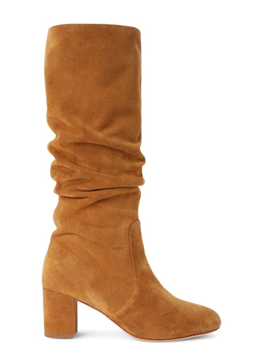 Shoes L'Agence Footwear | Ines Suede Caramel