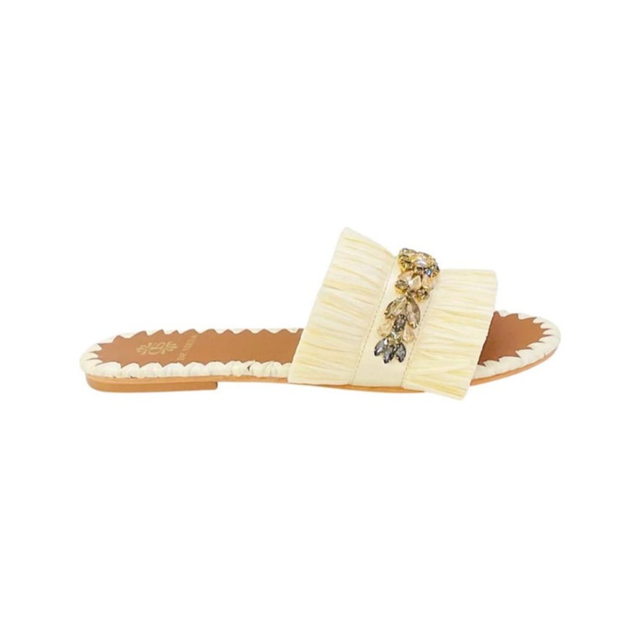 Shoes De Siena | Semira Raffia Grano