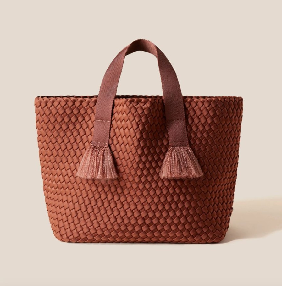 Handbags Naghedi | Tulum Medium Tote Adobe