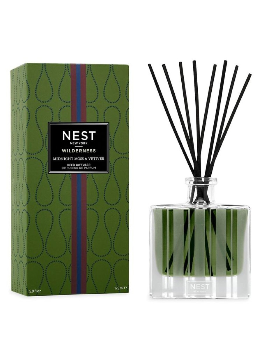 Jewelry + Accessories NEST Candles & Diffusers | Reed Diffuser Midnight Moss & Vetiver