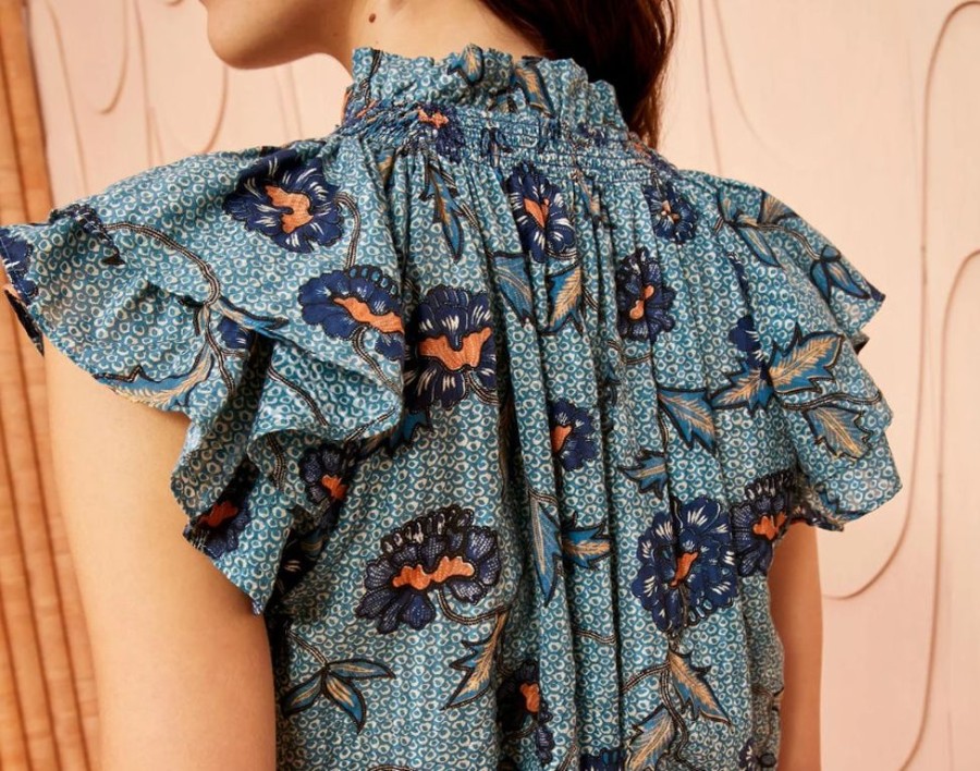 Apparel Ulla Johnson | Annie Top Cornflower