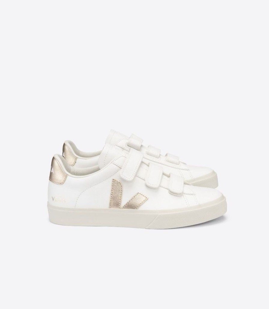 Shoes Veja | Recife Chromefree Leather White Platine